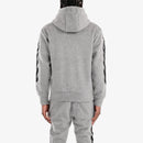 Copper Rivet 'Saints' Mohair Pearl Embroidery Zip Hoodie (Gray) 531081 - FRESH N FITTED