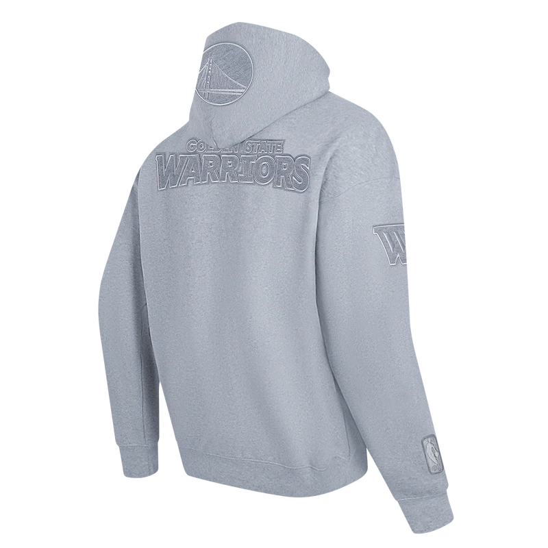 Pro Standard Golden State Warriors Reverse French Terry Fleece Hoodie (Dark Heather Grey) BGW5515877