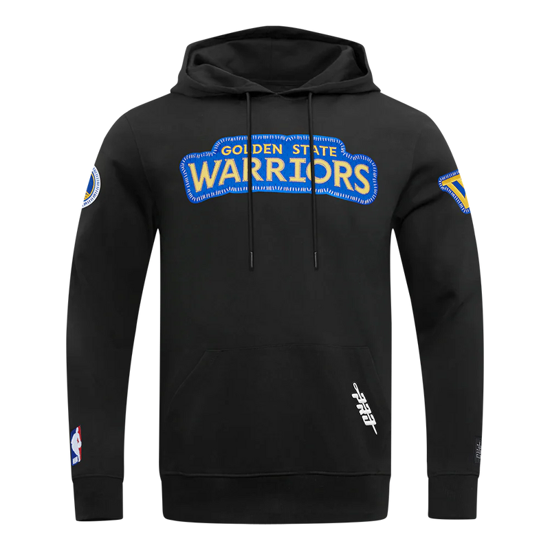 Pro Standard Golden State Warriors 'DIY Pick Stitch' Hoodie (Black) BGW5515899