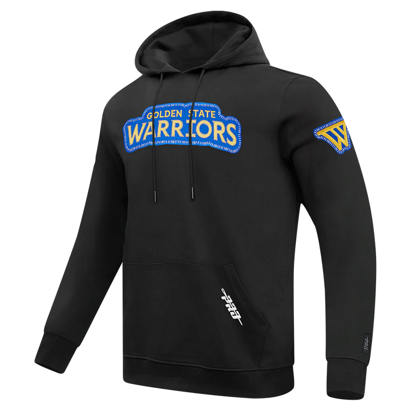 Pro Standard Golden State Warriors 'DIY Pick Stitch' Hoodie (Black) BGW5515899