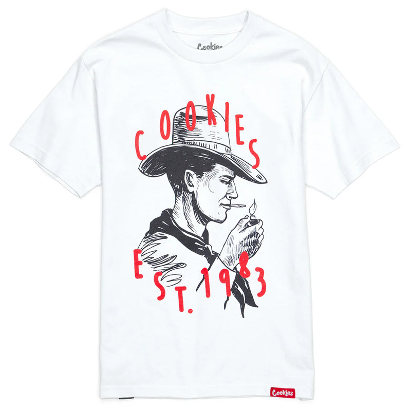 Cookies 'Blazing Saddles SS Tee' T-Shirt (White) CM243TSP05