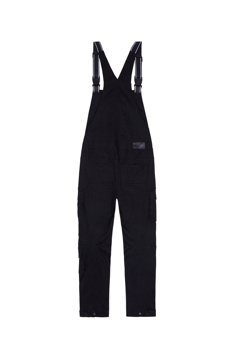Smoke Rise 'Utility Twill' Overall (Black) JP23624 - Fresh N Fitted Inc