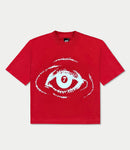 7M ‘ORB' T-Shirt (Red) - FRESH N FITTED