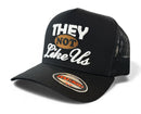 MUKA They Not Like Us trucker hat black T5531