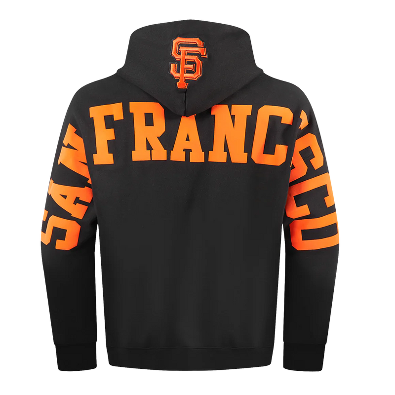 Pro Standard 'San Francisco Giants Wingspan' Drop Shoulder Hoodie (Black) LSG5314705