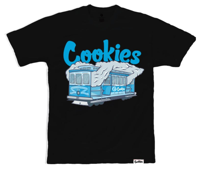 Cookies 'Cable Car' T-Shirt (Black) CM233TSP17 - Fresh N Fitted Inc