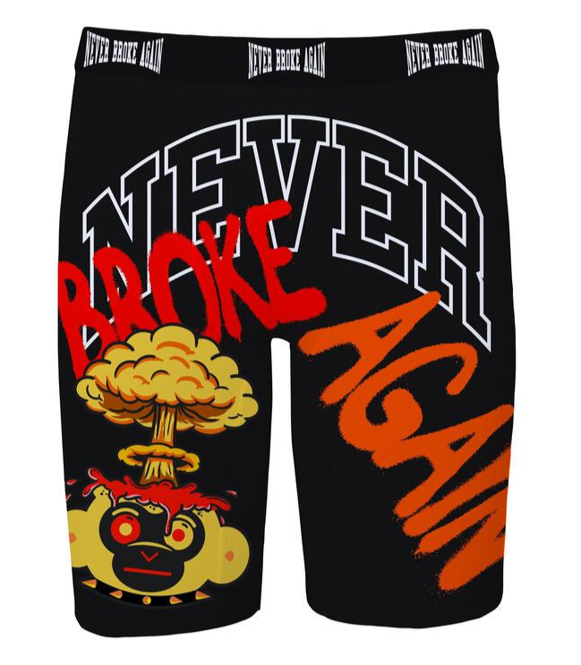 Never Broke Again 'Explosion' Boxers - FRESH N FITTED-2 INC