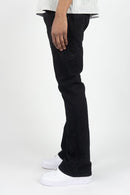 Roar Denim 'Rhinestone' Stacked Flare Denim (Jet Black) G52-679 - FRESH N FITTED