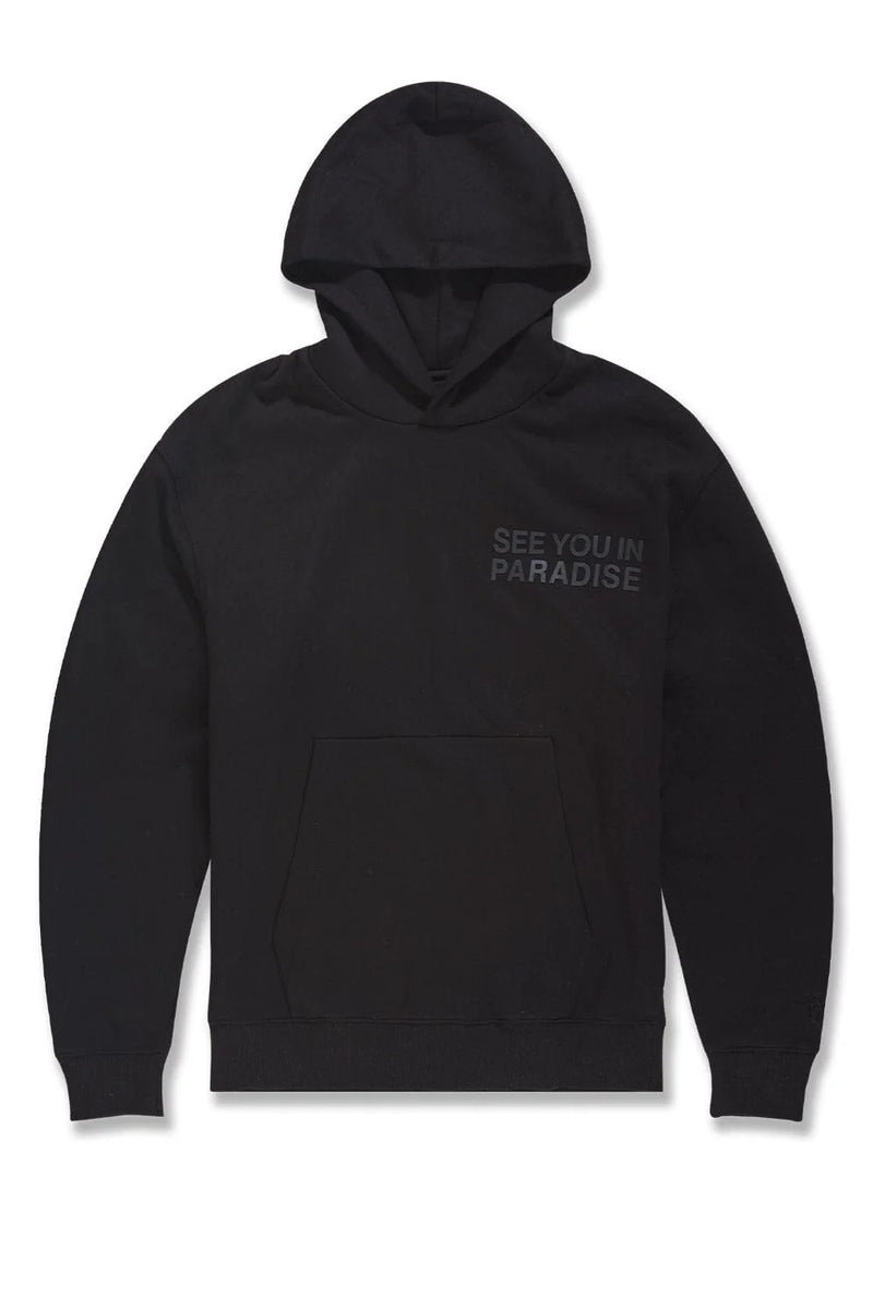 Jordan Craig 'Paradise' Tonal Pullover Hoodie (Black) 8862H