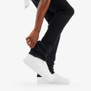 Copper Rivet '3D Whiskered' Flare Twill Denim (Black) 533205 - FRESH N FITTED