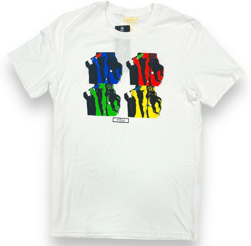 YISM 'Popsicle Stand' T-Shirt (White) - FRESH N FITTED-2 INC