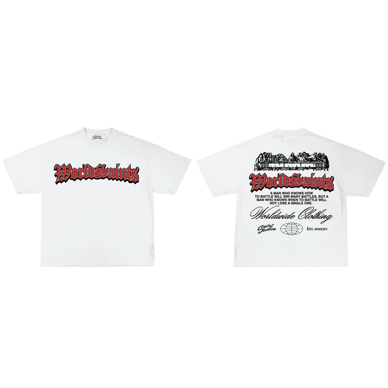 Saint Studio "Last Supper"  T-Shirt (White)