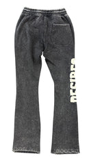 Copper Rivet 'Desires' Stacked Sweat Pants (Black) 531576 - FRESH N FITTED