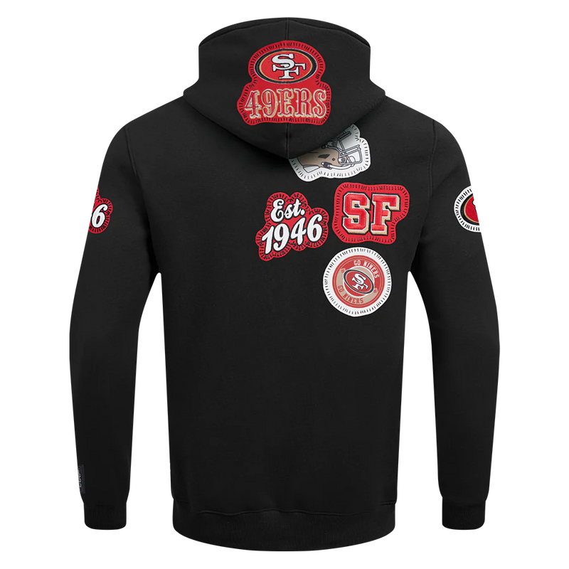 Pro Standard San Francisco 49ers 'DIY Pick Stitch' Hoodie (Black) FS45410580