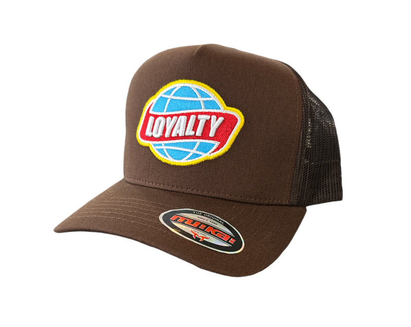 Muka 'Loyalty' Trucker Hat (Brown) T5402 - Fresh N Fitted Inc 2