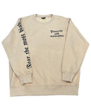 Protector and Maintainer 'Fear The Most High' Crewneck (Khaki) - FRESH N FITTED