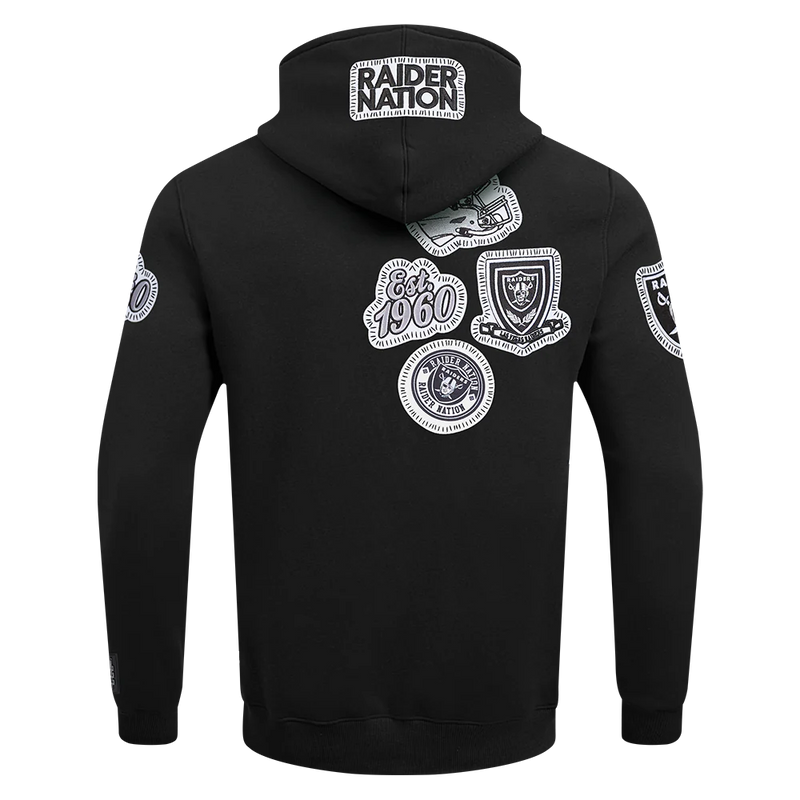 Las Vegas Raiders 'DIY Pick Stitch' Hoodie (Black) FOR5410560