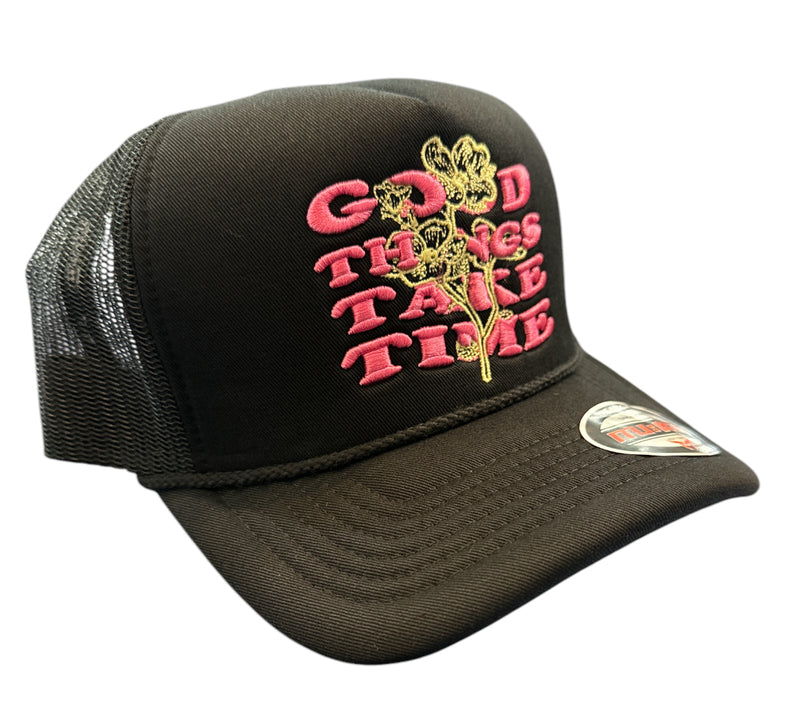 Muka 'Good Thing' Trucker Hat (Black) T5443