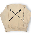 Protector and Maintainer 'Fear The Most High' Crewneck (Khaki) - FRESH N FITTED
