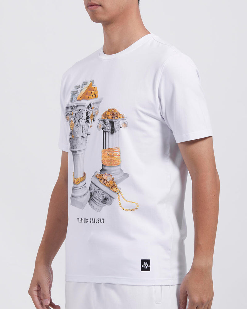 Eternity 'Treasure Columns' T-Shirt (White) E1134522