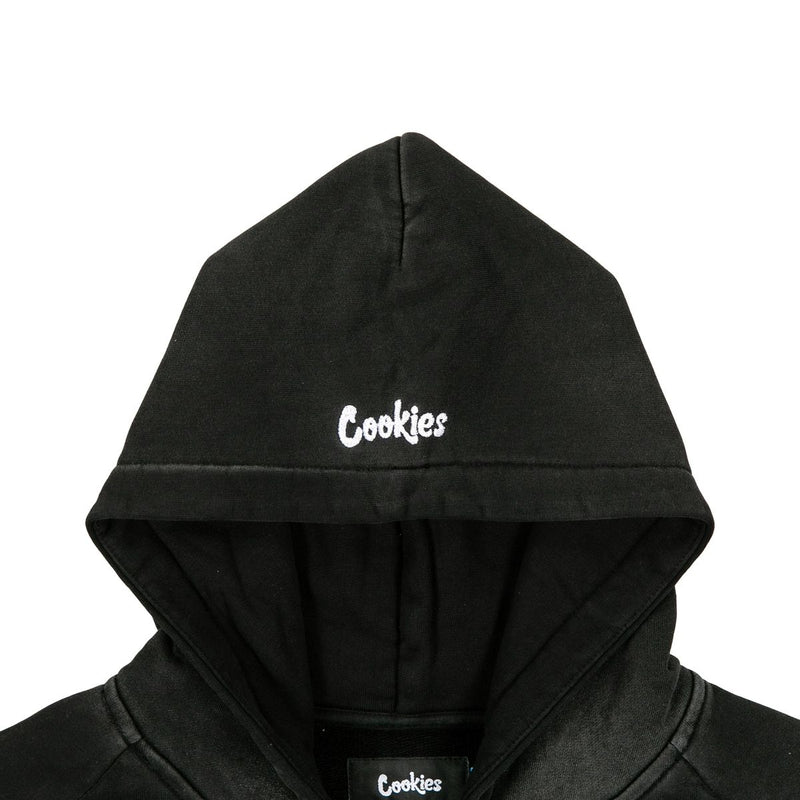 Cookies 'Florist' Zip Up Hoodie (Washed Black) CM251HFC01