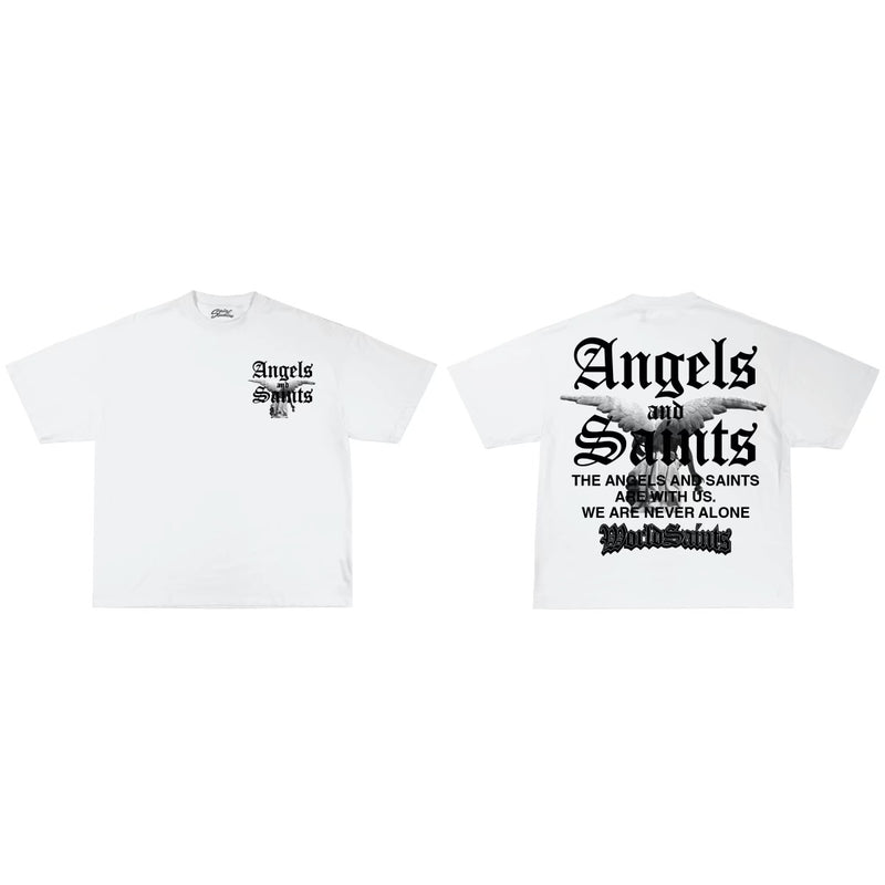 Saint Studio "Angel & Demons"  T-Shirt (White)