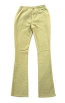 Black Pike Stacked Sweat Pants (Olive) FB3424 - FRESH N FITTED
