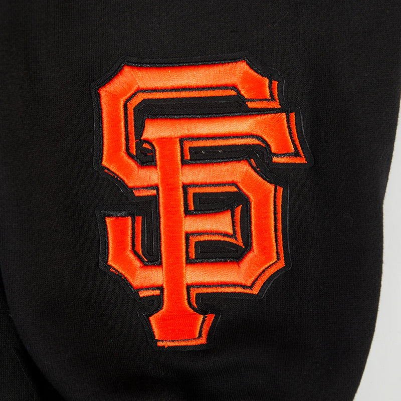 Pro Standard 'San Francisco Giants Wingspan' Drop Shoulder Hoodie (Black) LSG5314705