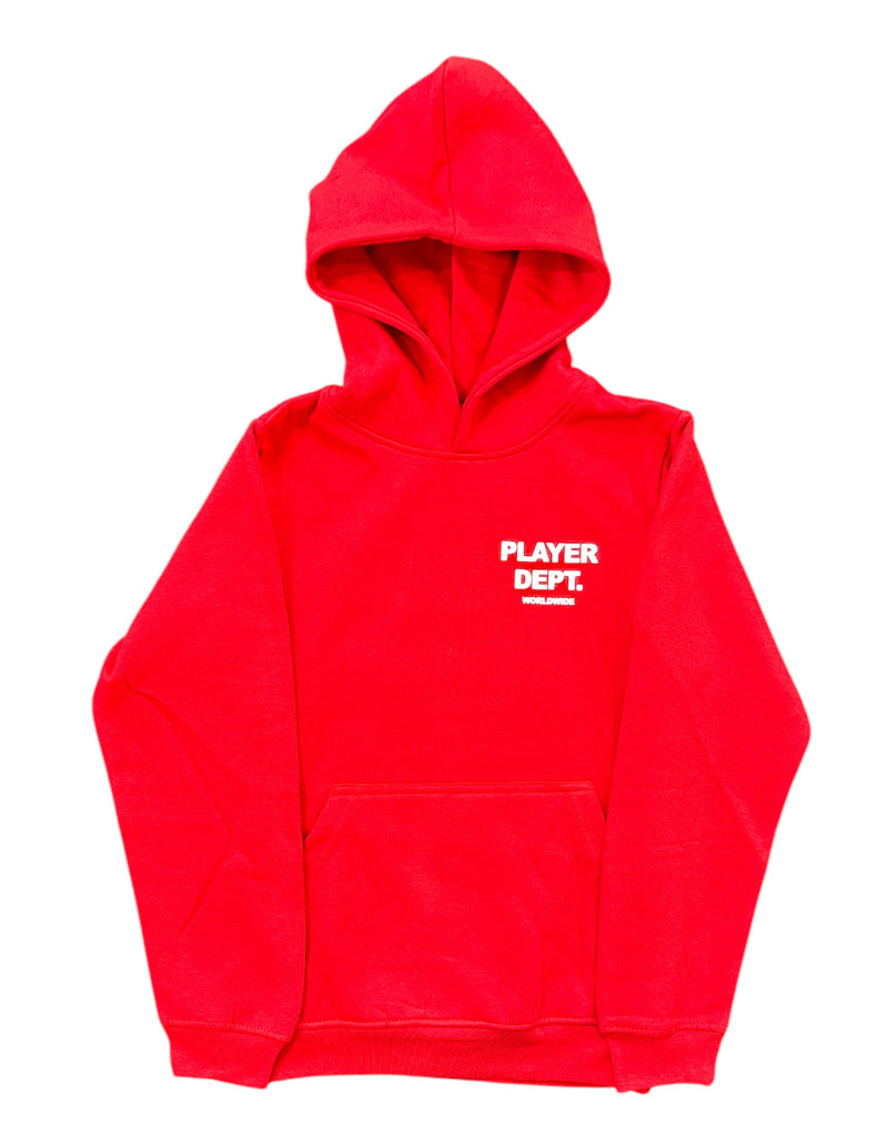 Evolution Kids 'Player Dept.' Hoodie (Red) EV-10581K