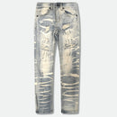 Evolution Kids 'Rip & Repair' Legacy Denim (Ice Tint) EV-330207K - FRESH N FITTED