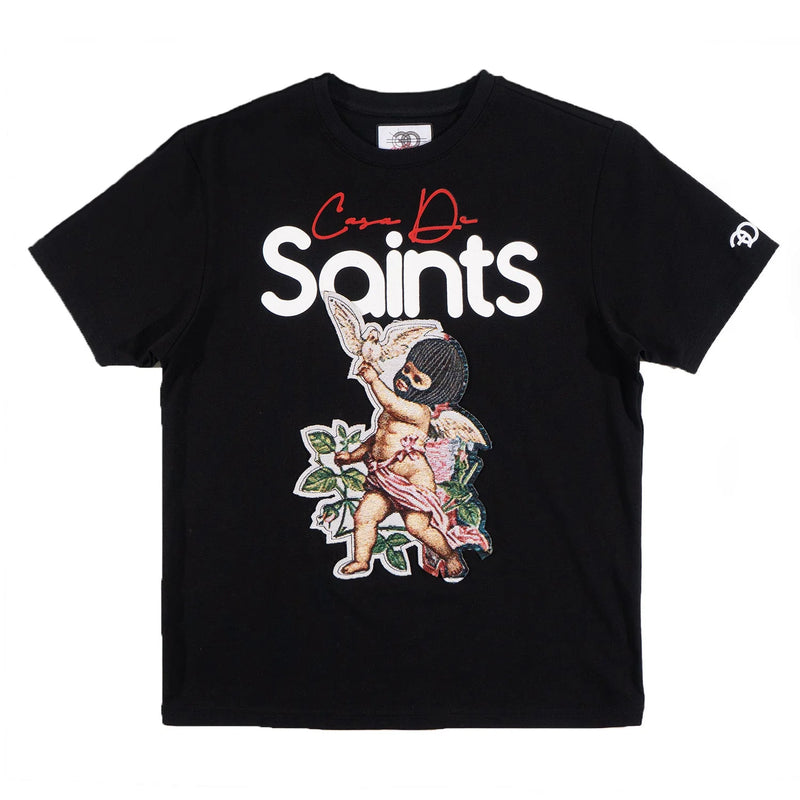 Frost Originals 'Saint Angel' T-Shirt (Black) F165 - Fresh N Fitted Inc