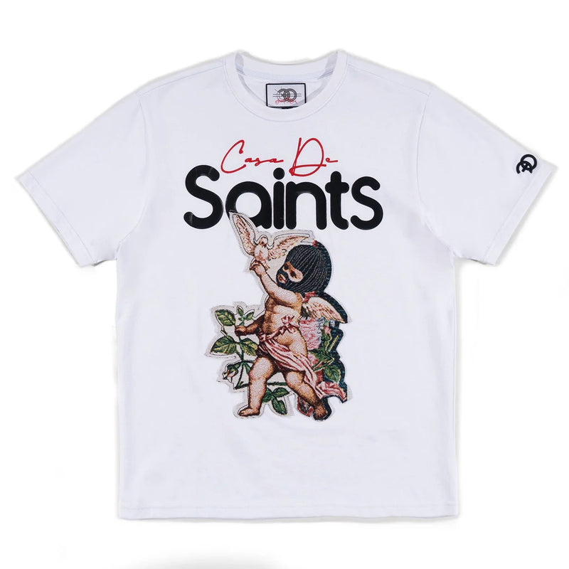 Frost Originals 'Saint Angel' T-Shirt (White) F165 - Fresh N Fitted Inc