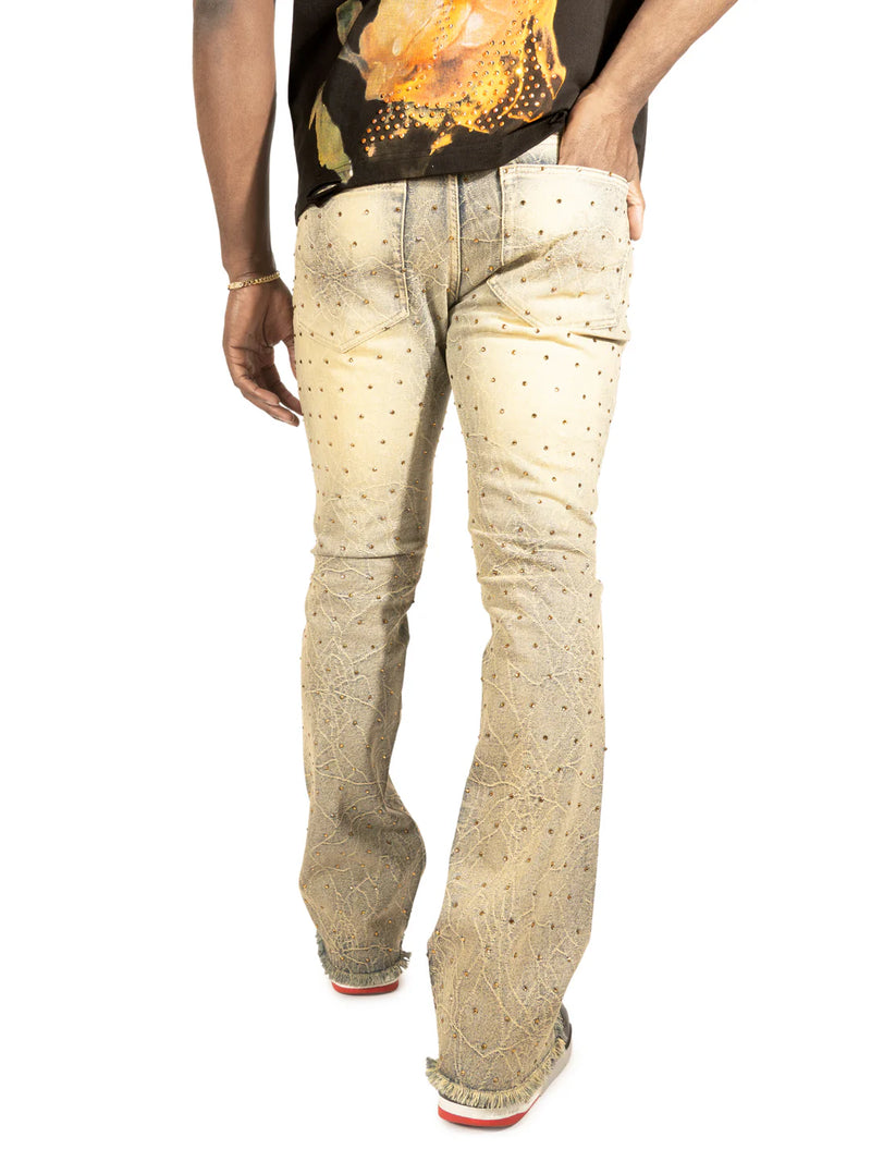 Frost Originals 'Romano' Stacked Stone Denim F1764 (Dirt)
