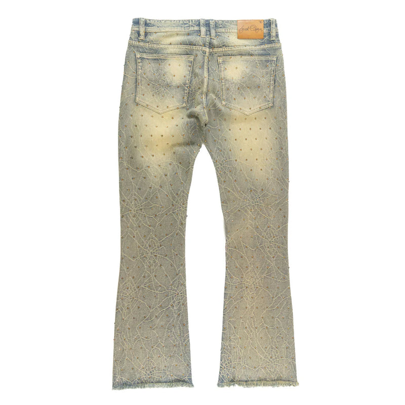 Frost Originals 'Romano' Stacked Stone Denim F1764 (Dirt)