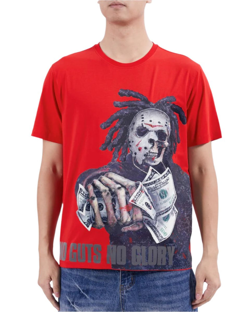 Roku Studio 'No Guts No Glory' T-Shirt (Red) RK1481306