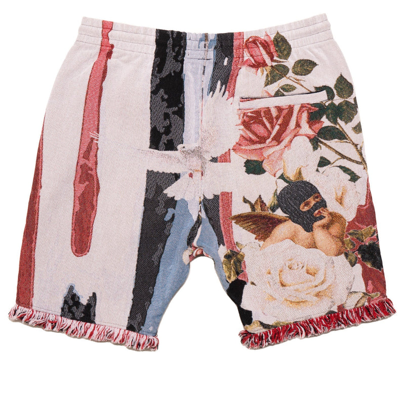 Frost Originals 'Angel' Tapestry Shorts (White) F665 - Fresh N Fitted Inc