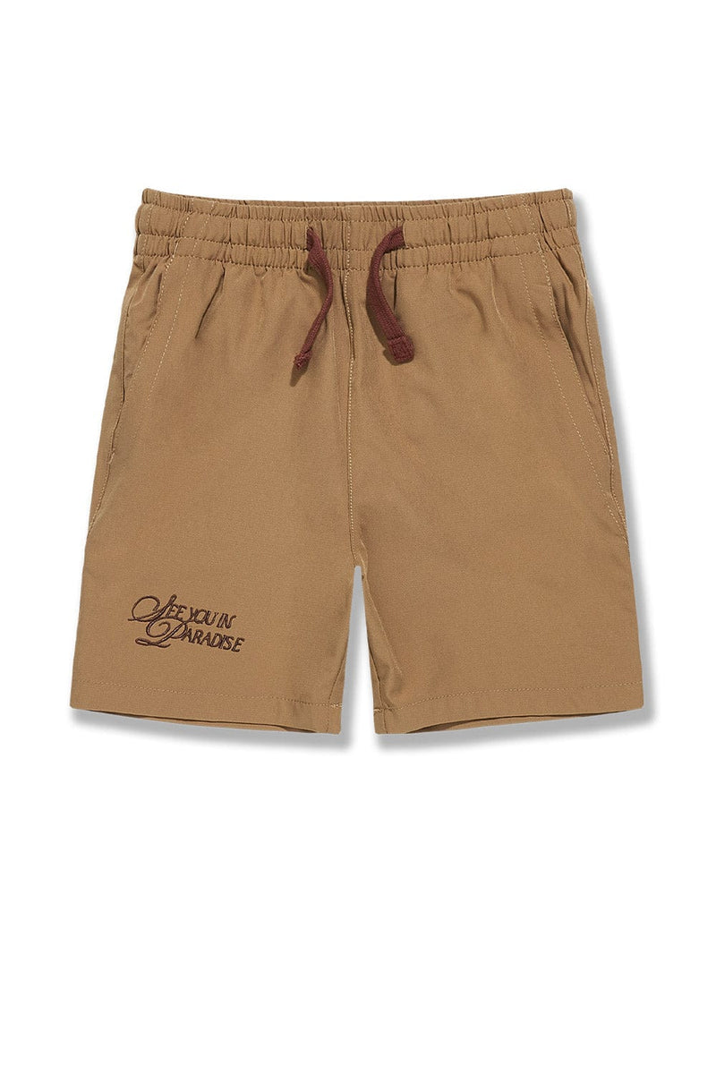 Jordan Craig Kids 'Oakland Mechanic' Shorts (Mocha) 2061SK