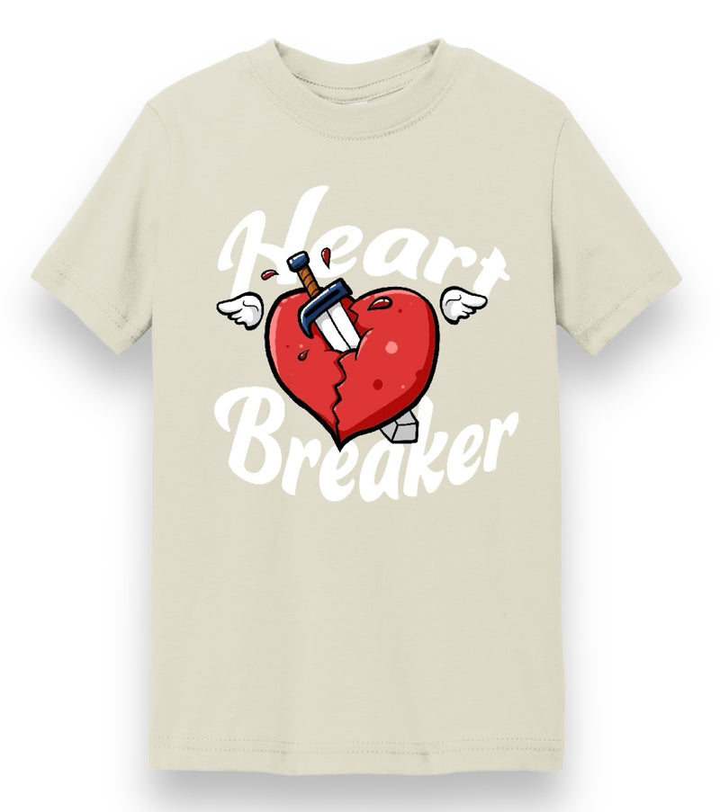 Young King Co "Heart Breaker" Kids Tee (Sand) - FRESH N FITTED-2 INC