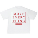 Criminal Etiquette 'Move Everything' T-Shirt (White) - FRESH N FITTED