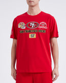 Pro Standard 'San Francisco 49ers Area Code' T-Shirt (Red) FS41410383 - FRESH N FITTED