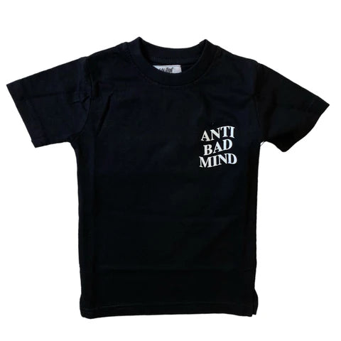 Evolution Kids 'Anti Bad Mind' T-Shirt (Black) EV-180503