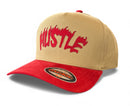 MUKA Hustle snapback hat khaki red S4533