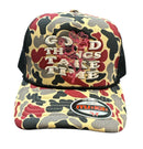 Muka 'Good Thing' Trucker Hat (Duck Camo) T5443 - FRESH N FITTED