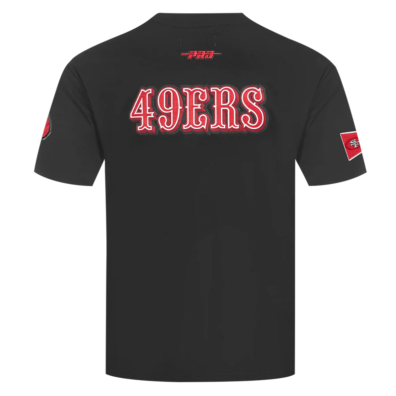 Pro Standard San Francisco 49ers 'Best Of' Drop Shoulder T-Shirt (Black) FS41410963 - FRESH N FITTED