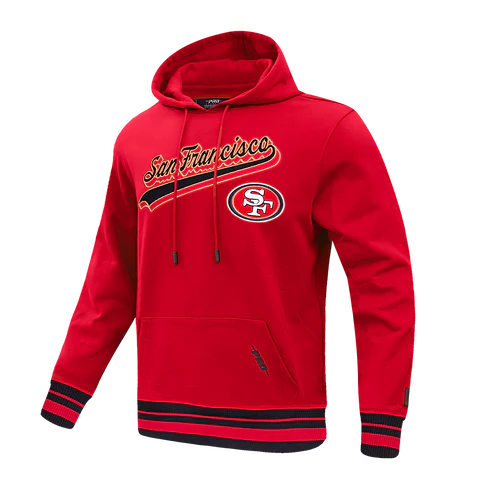 San Francisco 49ers 'Script Tail' Hoodie (Red)