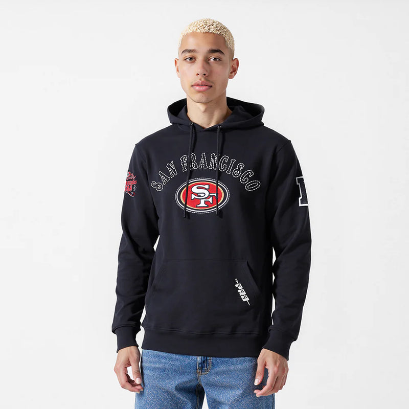 Pro Standard San Francisco 49ers 'Rebel' Hoodie (Black) FS45410973 - FRESH N FITTED