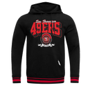 Pro Standard San Francisco 49ers 'Team Badge' Hoodie FS45410977 (Black) - FRESH N FITTED