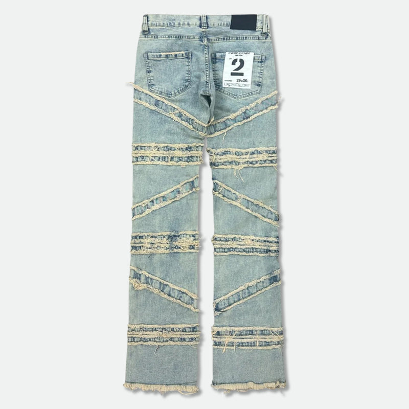 FWRD 'Crossover Stacked Denim' FW-330216 (Ice Tint) - FRESH N FITTED