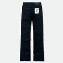 FWRD 'Crossover Stacked Denim' FW-330216 (Jet Black) - FRESH N FITTED