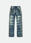 FWRD 'Patchwork True Stacked Denim' FW-33958 (Lt. Tint) - FRESH N FITTED